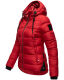 Navahoo Renesmee ladies winter hooded quilted jacket Rot-Gr.XS