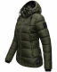 Navahoo Renesmee ladies winter hooded quilted jacket Olive-Gr.XS