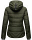 Navahoo Renesmee ladies winter hooded quilted jacket Olive-Gr.XS