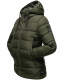Navahoo Renesmee ladies winter hooded quilted jacket Olive-Gr.M