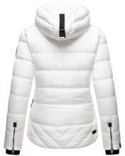 Navahoo Renesmee ladies winter hooded quilted jacket Weiss-Gr.L