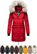 Marikoo Chaskaa Damen lange Winter Steppjacke mit...