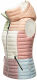 Navahoo Shadaa Multikulti ladies vest sleeveless quilted vest Pastel-Gr.S