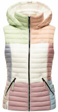 Navahoo Shadaa Multikulti ladies vest sleeveless quilted vest Pastel-Gr.M