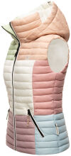 Navahoo Shadaa Multikulti ladies vest sleeveless quilted vest Pastel-Gr.3XL