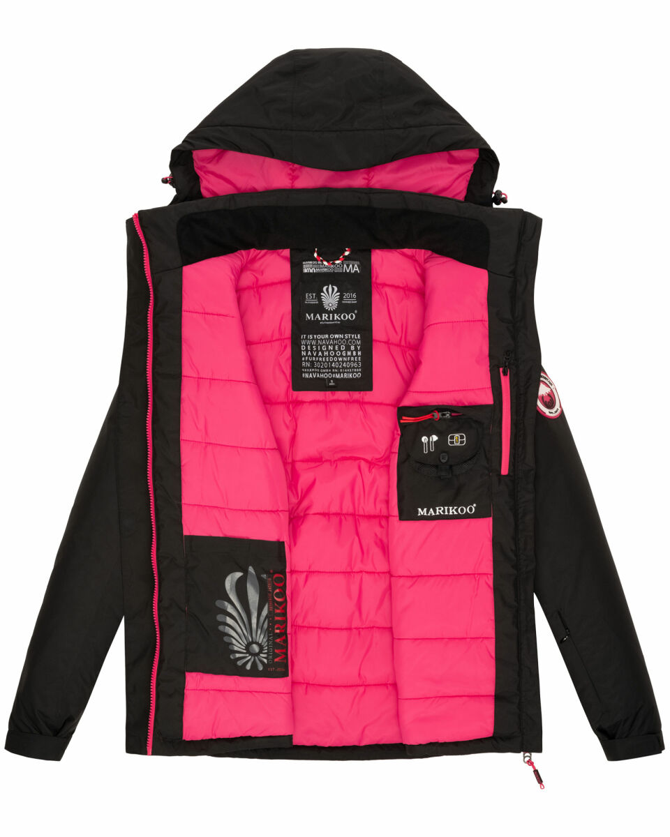 Paloma pétalo Cabecear marikoo softshelljacke damen ordenar guisante base