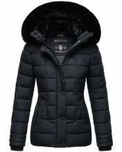Marikoo Qesraa Damen Winterjacke B884 Navy Größe S - Gr. 36