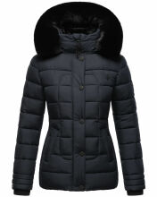 Marikoo Qesraa Damen Winterjacke B884 Navy Größe S - Gr. 36
