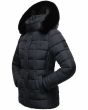 Marikoo Qesraa Damen Winterjacke B884 Navy Größe S - Gr. 36
