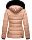 Marikoo Qesraa Damen Winterjacke B884 Rosa Größe XS - Gr. 34