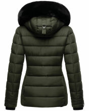 Marikoo Qesraa Damen Winterjacke B884 Olive Größe XXL - Gr. 44