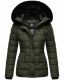 Marikoo Qesraa Damen Winterjacke B884 Olive Größe XXL - Gr. 44