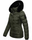 Marikoo Qesraa Damen Winterjacke B884 Olive Größe XXL - Gr. 44