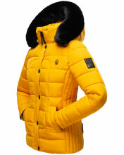 Marikoo Qesraa Damen Winterjacke B884 Gelb Größe XS - Gr. 34