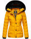 Marikoo Qesraa Damen Winterjacke B884 Gelb Größe XS - Gr. 34