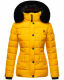 Marikoo Qesraa Damen Winterjacke B884 Gelb Größe XS - Gr. 34