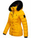 Marikoo Qesraa Damen Winterjacke B884 Gelb Größe XS - Gr. 34