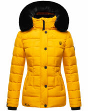 Marikoo Qesraa Damen Winterjacke B884 Gelb Größe XXL - Gr. 44
