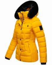Marikoo Qesraa Damen Winterjacke B884 Gelb Größe XXL - Gr. 44