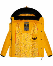 Marikoo Qesraa Damen Winterjacke B884 Gelb Größe XXL - Gr. 44