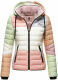 Navahoo Lulana Damen Steppjacke Colour Blocking Design Kulti-Past.-Gr.S