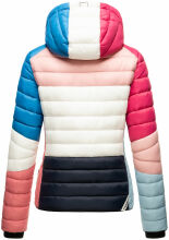 Navahoo Lulana ladies quilted colour blocking design Kulti-Dark1-Gr.XS