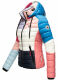 Navahoo Lulana ladies quilted colour blocking design Kulti-Dark1-Gr.XS