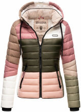 Navahoo Lulana ladies quilted colour blocking design...
