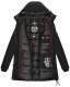 Navahoo Freezestoorm ladies parka winter jacket lined with hood Schwarz-Gr.XS