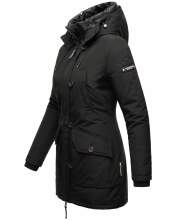 Navahoo Freezestoorm ladies parka winter jacket lined with hood Schwarz-Gr.S