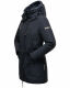 Navahoo Freezestoorm Damen Parka Winterjacke gefüttert mit Kapuze Navy Größe XS - Gr. 34