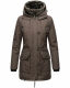 Navahoo Freezestoorm ladies parka winter jacket lined with hood Anthrazit-Gr.XS