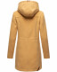Marikoo Leilaniaa ladies coat trench hooded winter Camel Größe XL - Gr. 42
