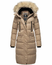 Marikoo Schneesternchen ladies long winter hooded quilted...