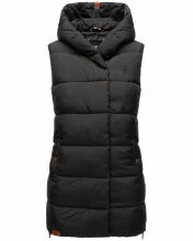 Navahoo Madilynaa ladies winter vest with quilting Schwarz-Gr.M