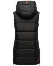 Navahoo Madilynaa ladies winter vest with quilting Schwarz-Gr.XL