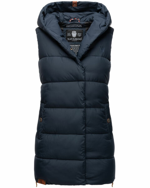 Navahoo Madilynaa ladies winter vest with quilting Navy-Gr.XS