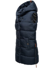Navahoo Madilynaa Damen Winter Weste mit Steppung Navy M - Gr. 38