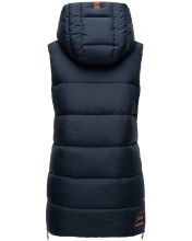 Navahoo Madilynaa Damen Winter Weste mit Steppung Navy M - Gr. 38