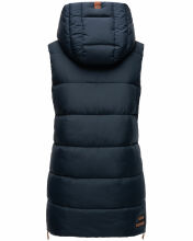 Navahoo Madilynaa Damen Winter Weste mit Steppung Navy XL - Gr. 42