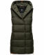 Navahoo Madilynaa ladies winter vest with quilting Dark-Olive-Gr.XS