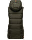 Navahoo Madilynaa ladies winter vest with quilting Dark-Olive-Gr.XS