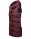 Navahoo Madilynaa ladies winter vest with quilting Weinrot-Gr.XL