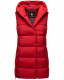 Navahoo Madilynaa ladies winter vest with quilting Rot-Gr.XL