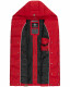 Navahoo Madilynaa Damen Winter Weste mit Steppung Rot XL - Gr. 42