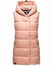 Navahoo Madilynaa ladies winter vest with quilting Rosa-Gr.XS