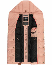 Navahoo Madilynaa ladies winter vest with quilting Rosa-Gr.XL