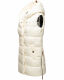 Navahoo Madilynaa Damen Winter Weste mit Steppung Offwhite S - Gr. 36