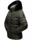 Marikoo Loveleen ladies winter quilted jacket with teddy fur and fur collar