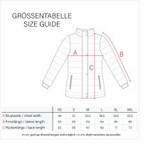 Marikoo Loveleen Damen Winter Steppjacke mit Teddyfell und Fellkragen Olive-Gr.S